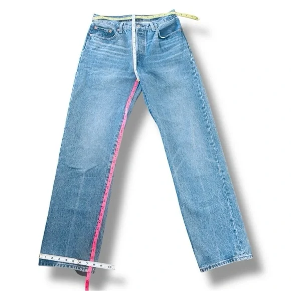 Levi’s 501 90s Premium Denim Jeans Pants - Picture 5 of 7